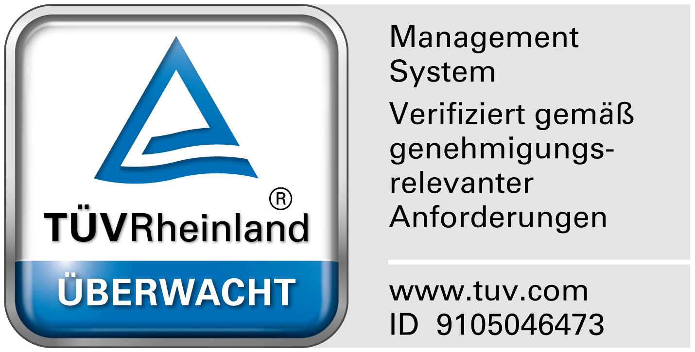 TÜV Rheinland geprüft