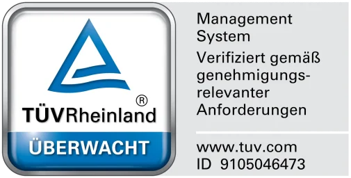 TÜV Rheinland geprüft